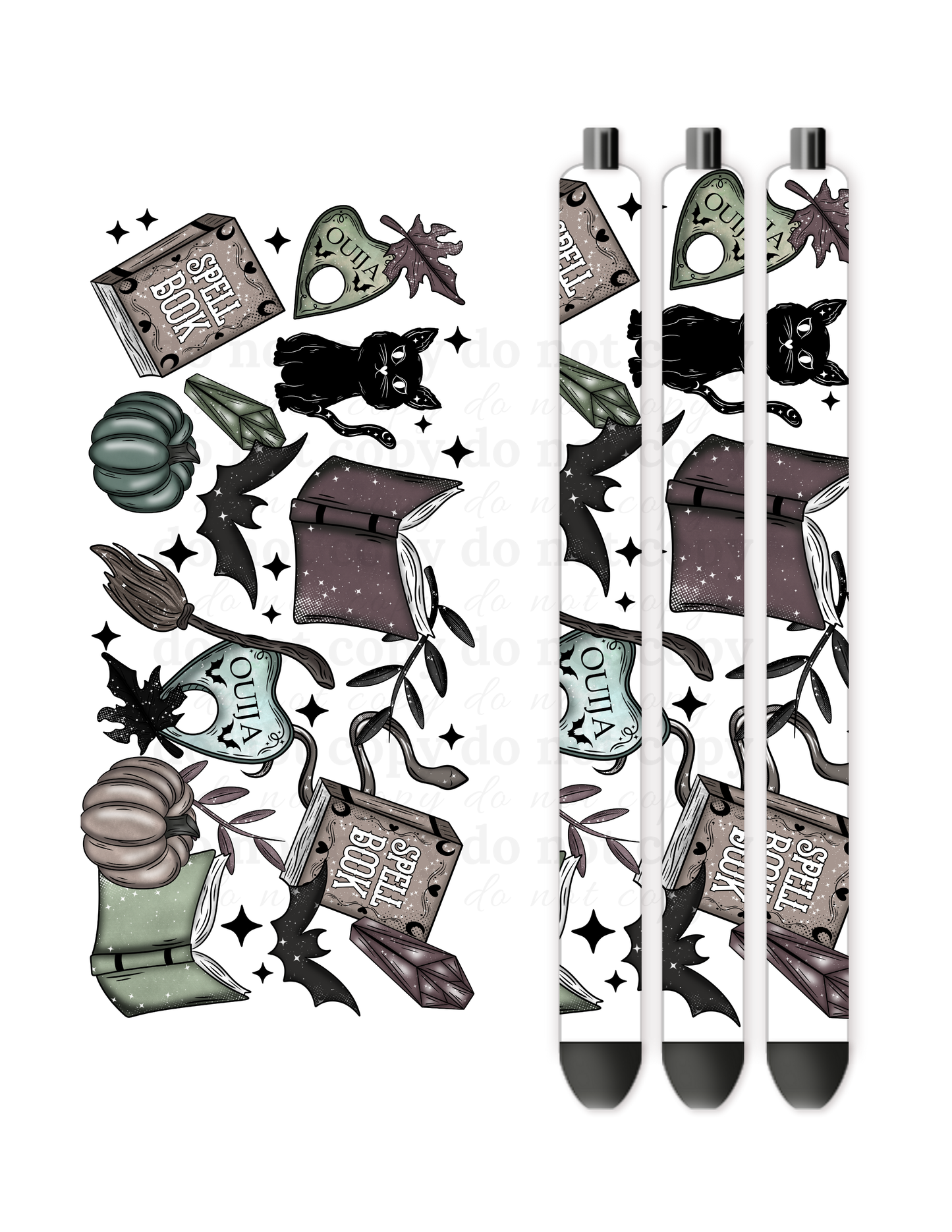 Spell Book - Pen wraps