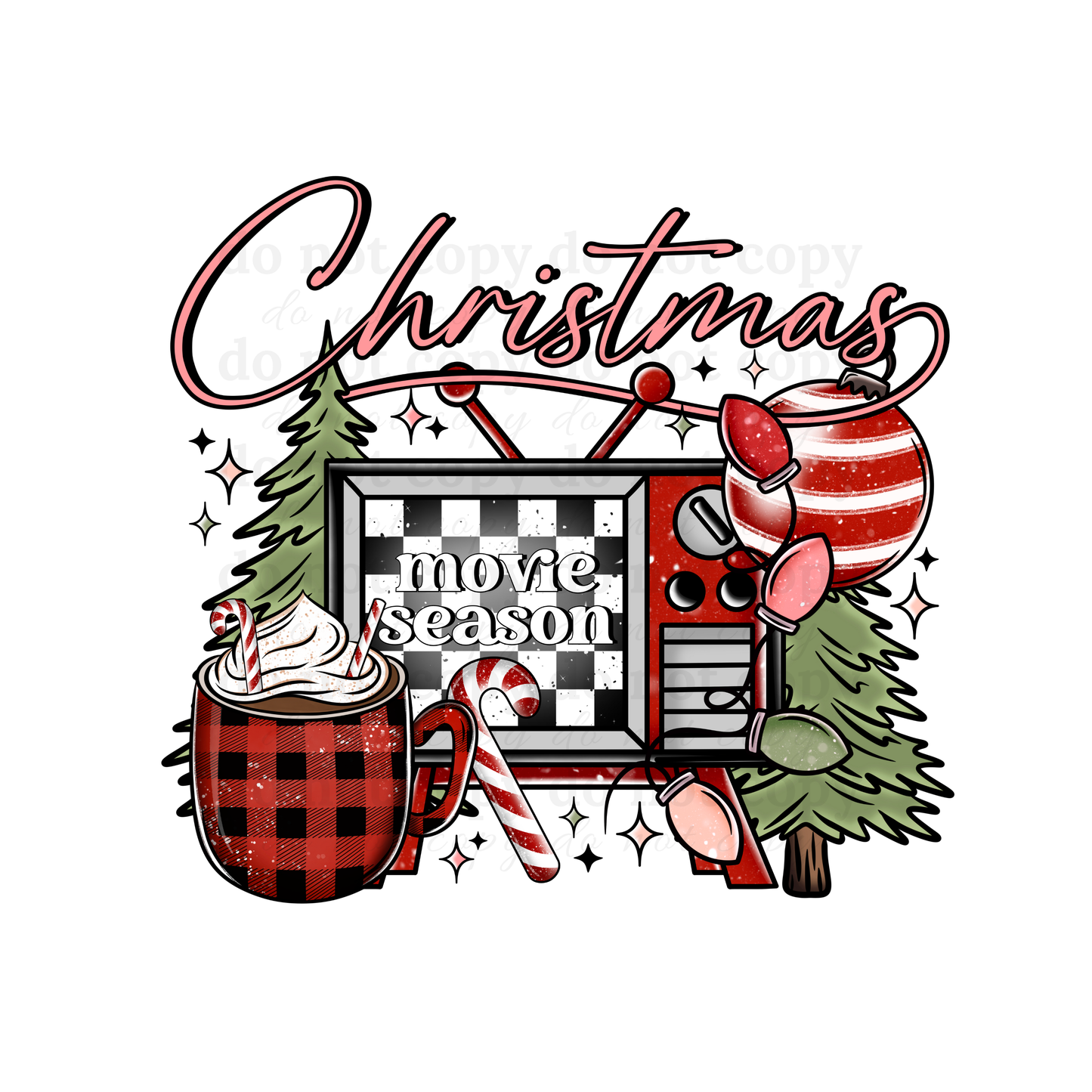 Christmas Movie Season - DTF TRANSFERS