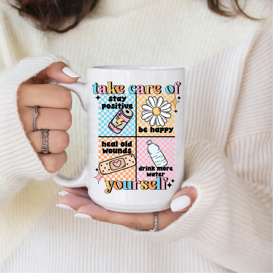 Take care if your - UV DTF 4" Decal