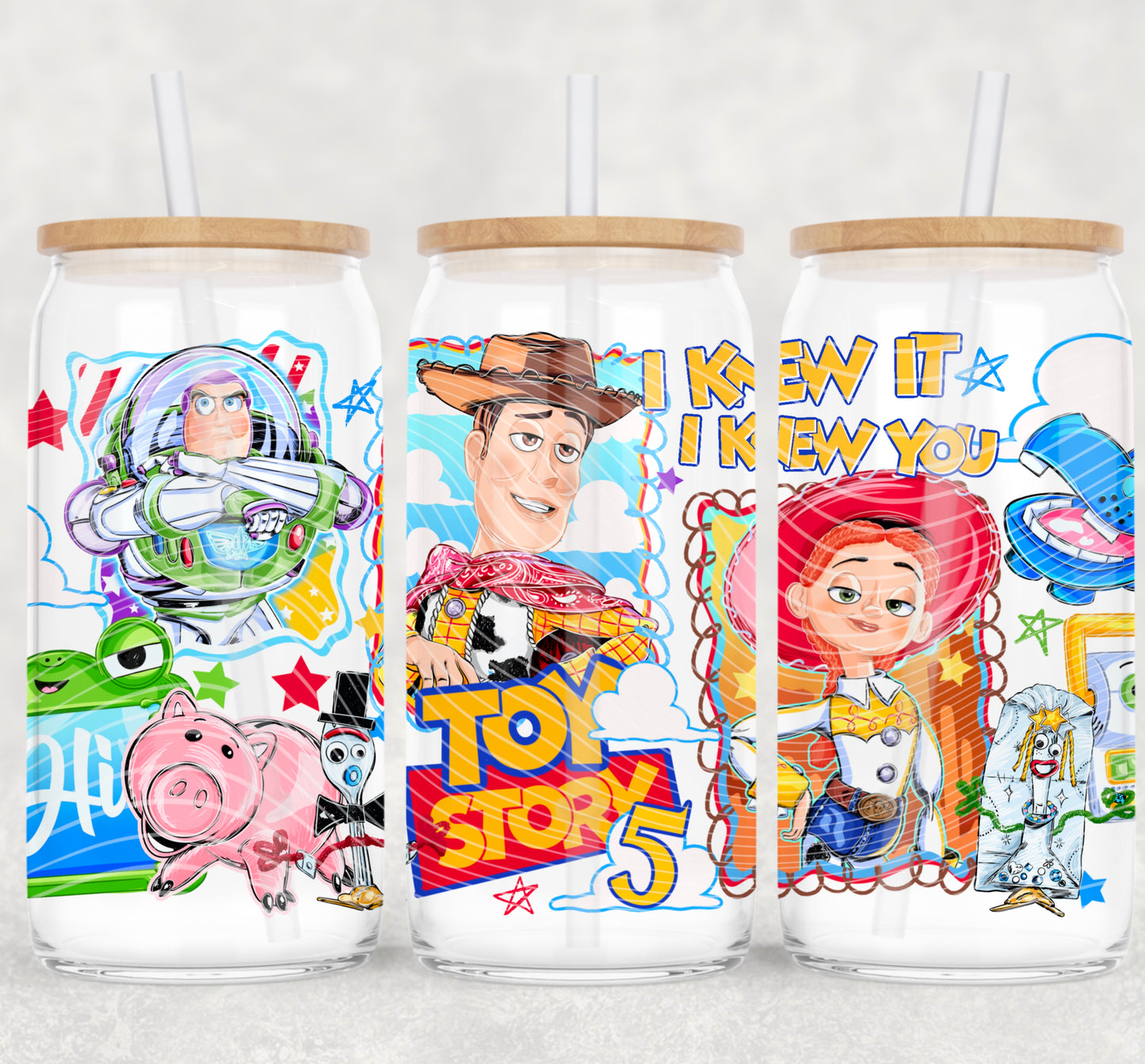 I Knew It, I Knew You - 16oz Cup Wrap