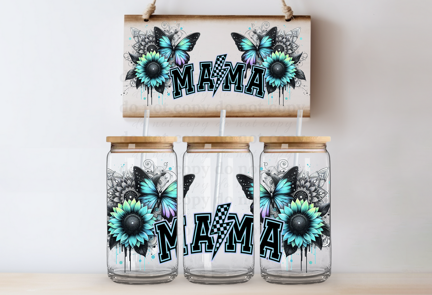 Mama - UV DTF Cup Wrap