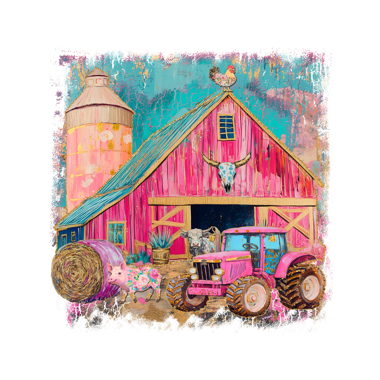 Pink Barn - DTF TRANSFERS
