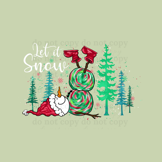 Let it Snow - DTF TRANSFERS