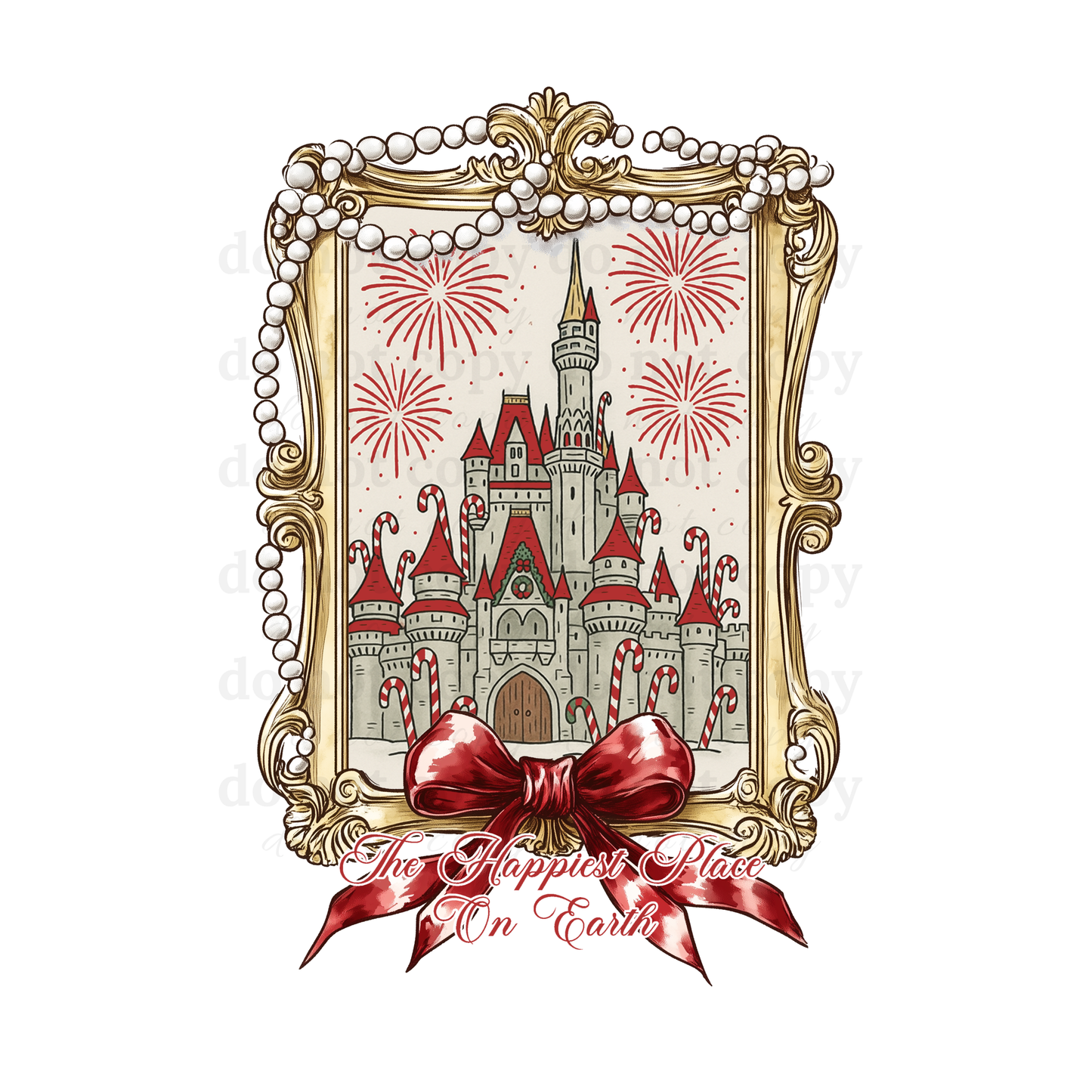 The Happiest Place On Earth - DTF TRANSFERS