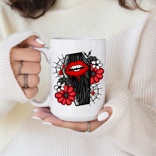 Coffin - UV DTF 4" Decal