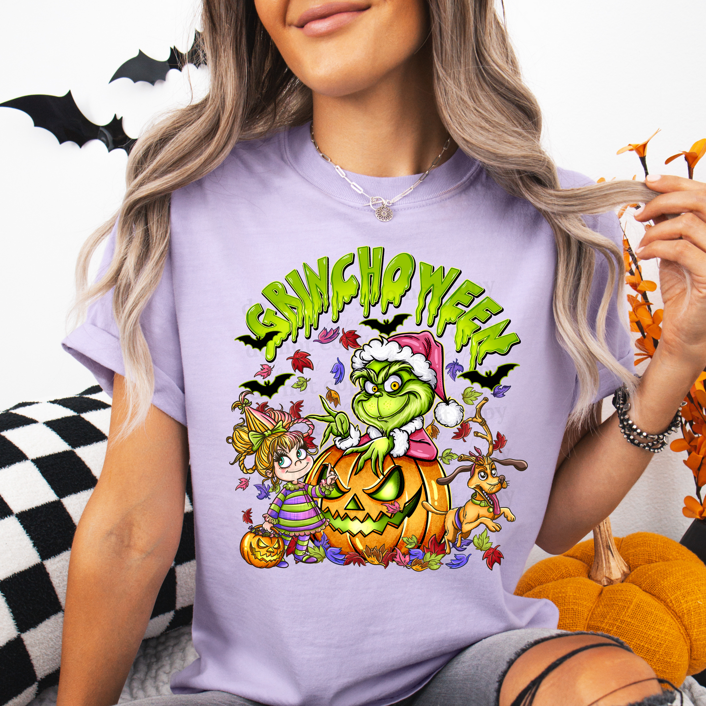 Spooky Green Guy - DTF TRANSFERS
