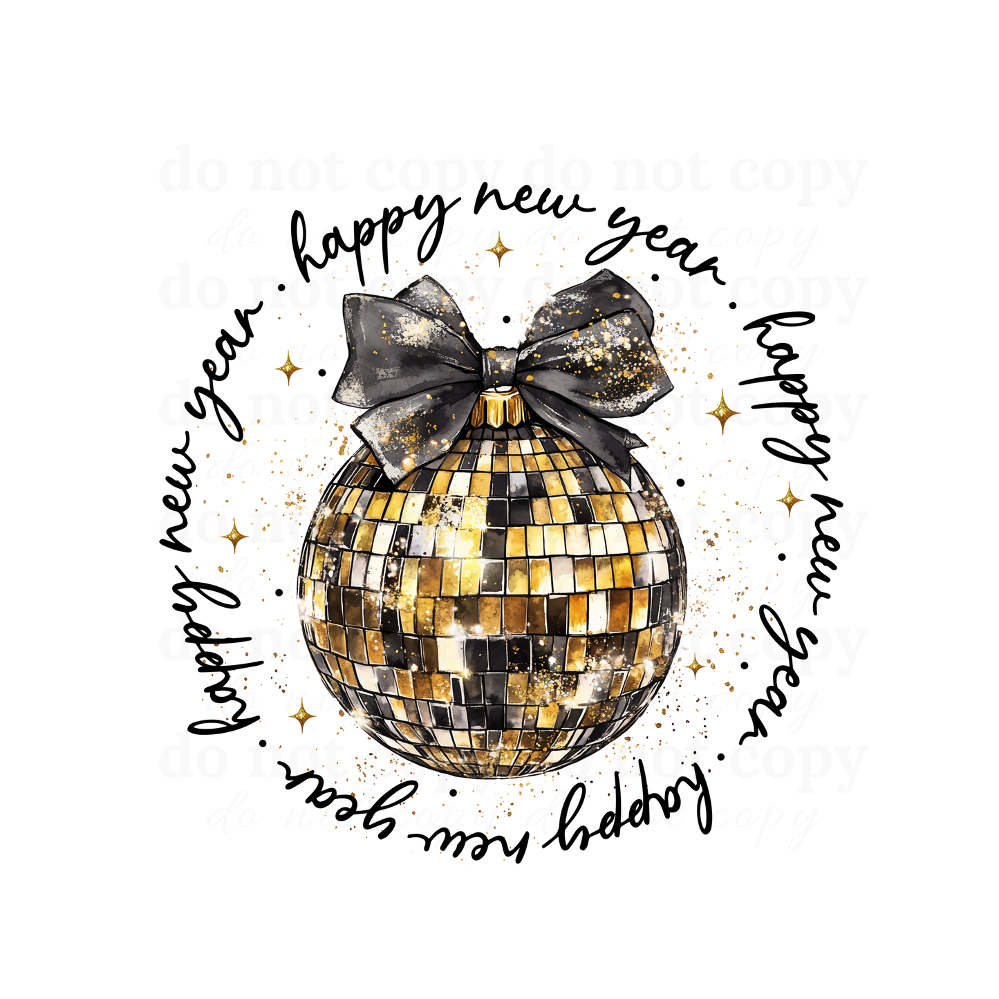 Happy New Year - DTF TRANSFERS