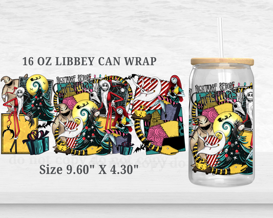 NBC - UV DTF 16oz Cup Wrap