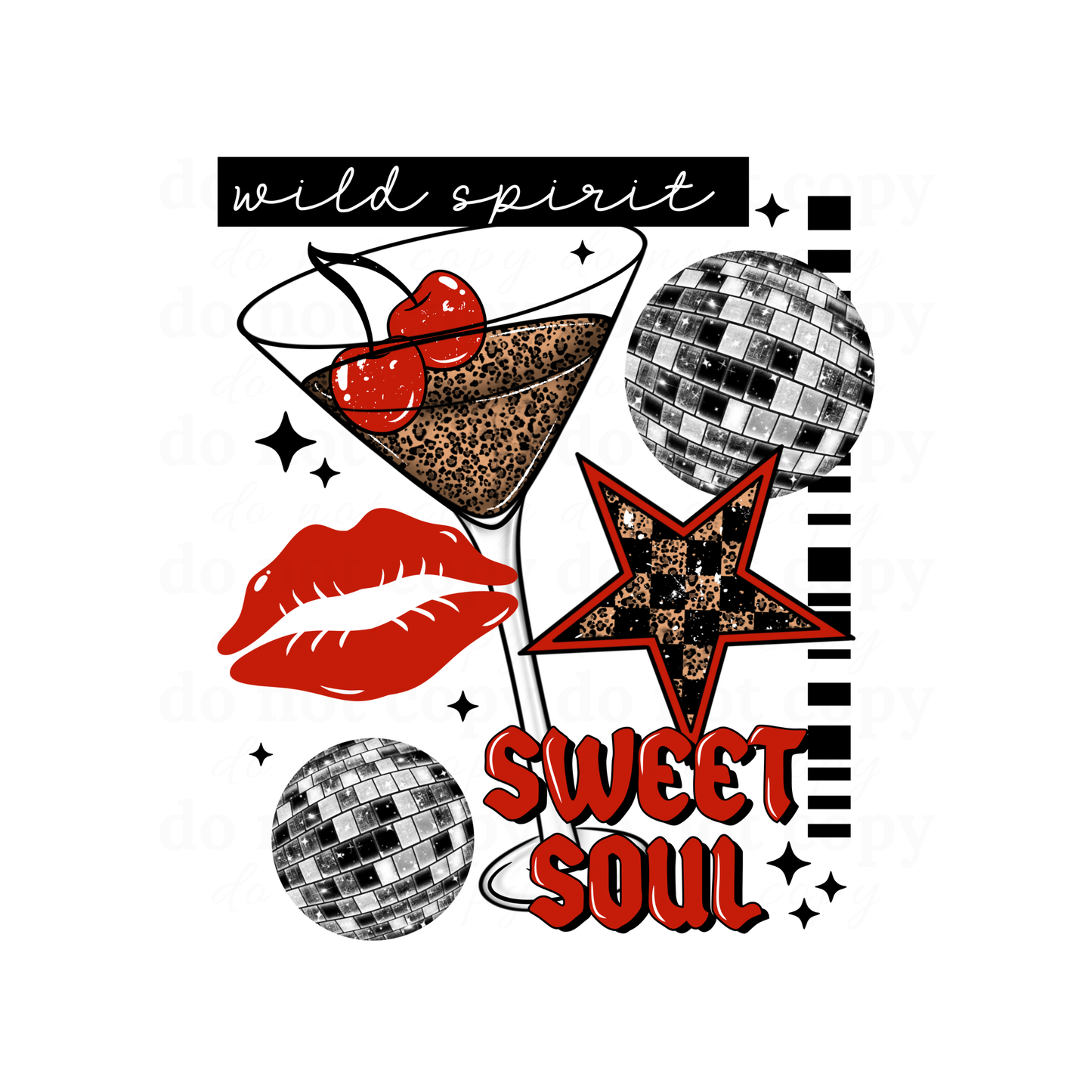 Wild Spirt Sweet Soul - DTF TRANSFERS
