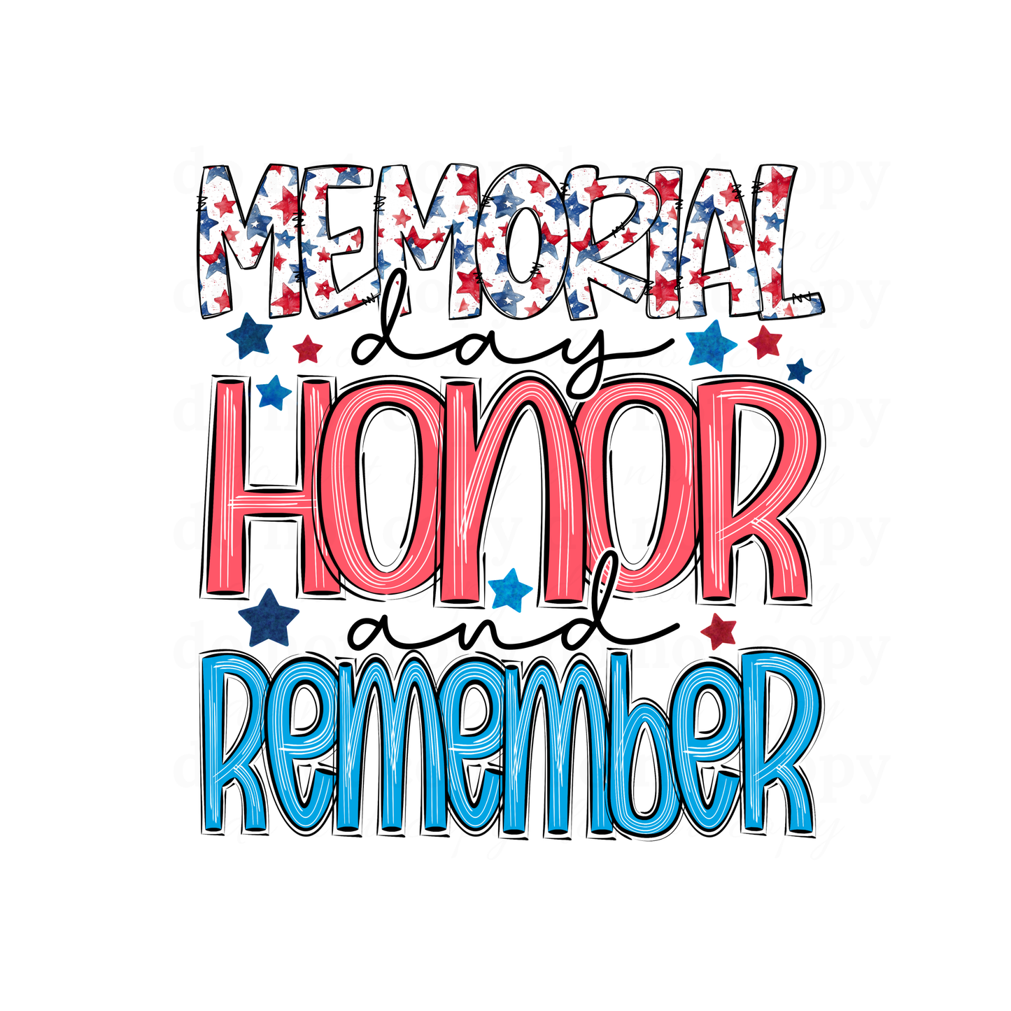Memorial Day - DTF TRANSFERS
