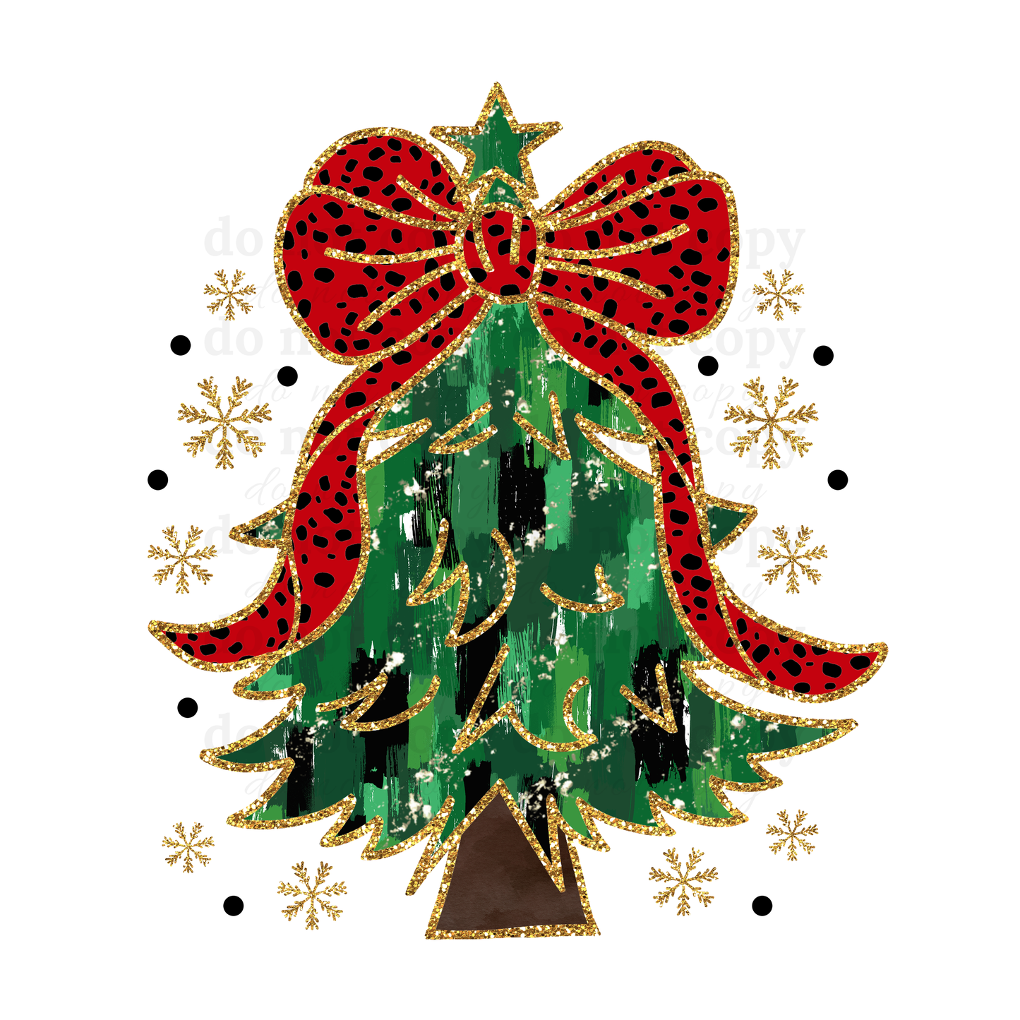 Christmas Tree - DTF TRANSFERS