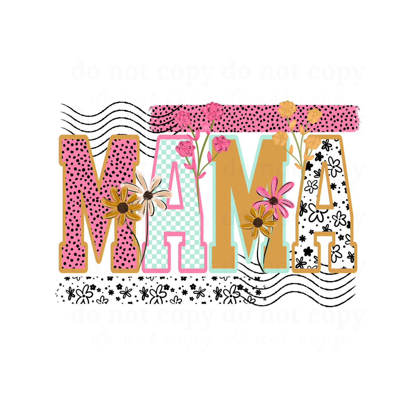 Mama - DTF TRANSFERS