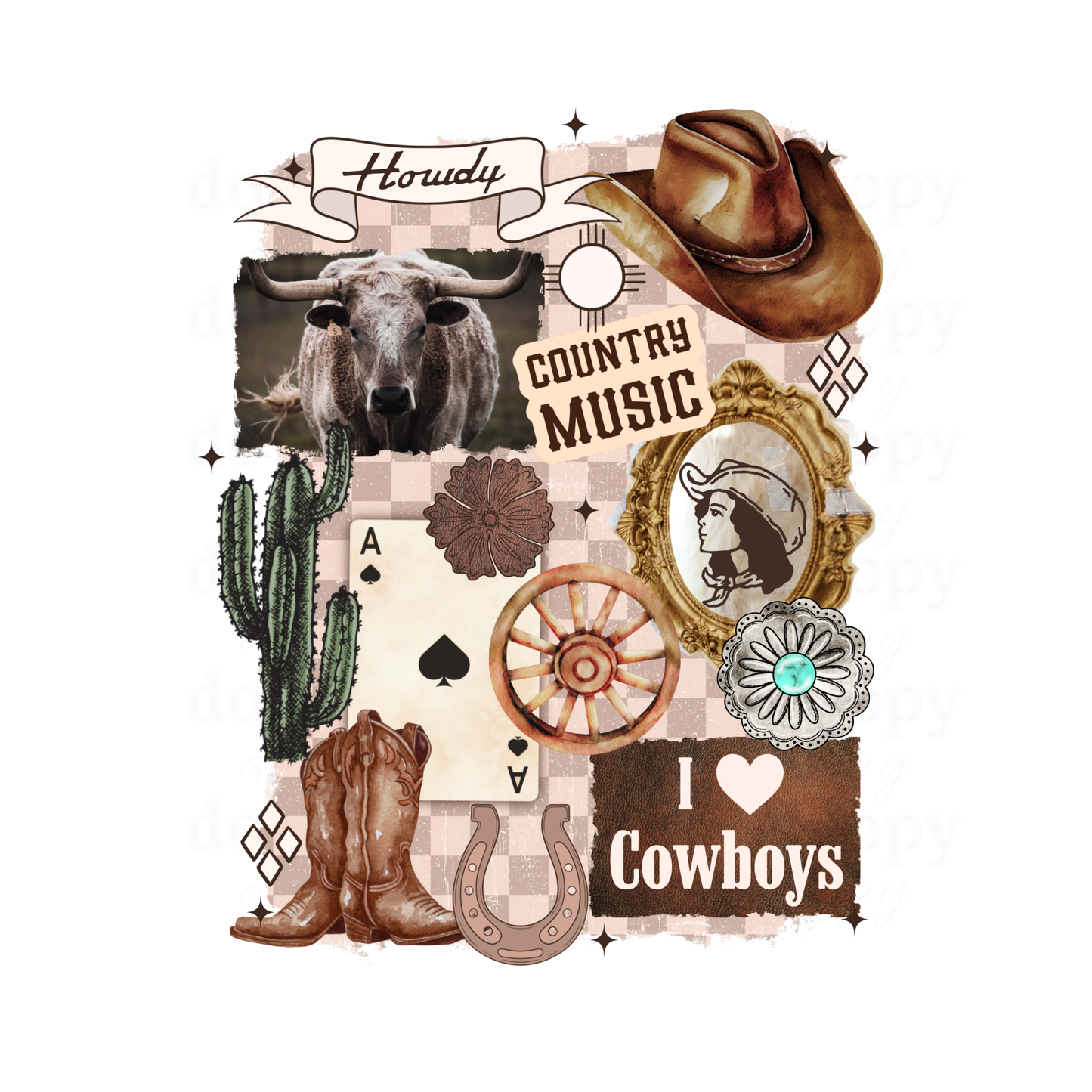Country Music - DTF TRANSFERS