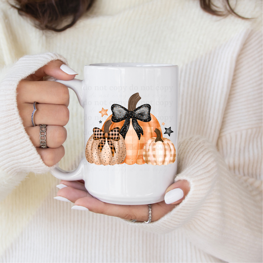 Pumpkins - UV DTF 4" Decal