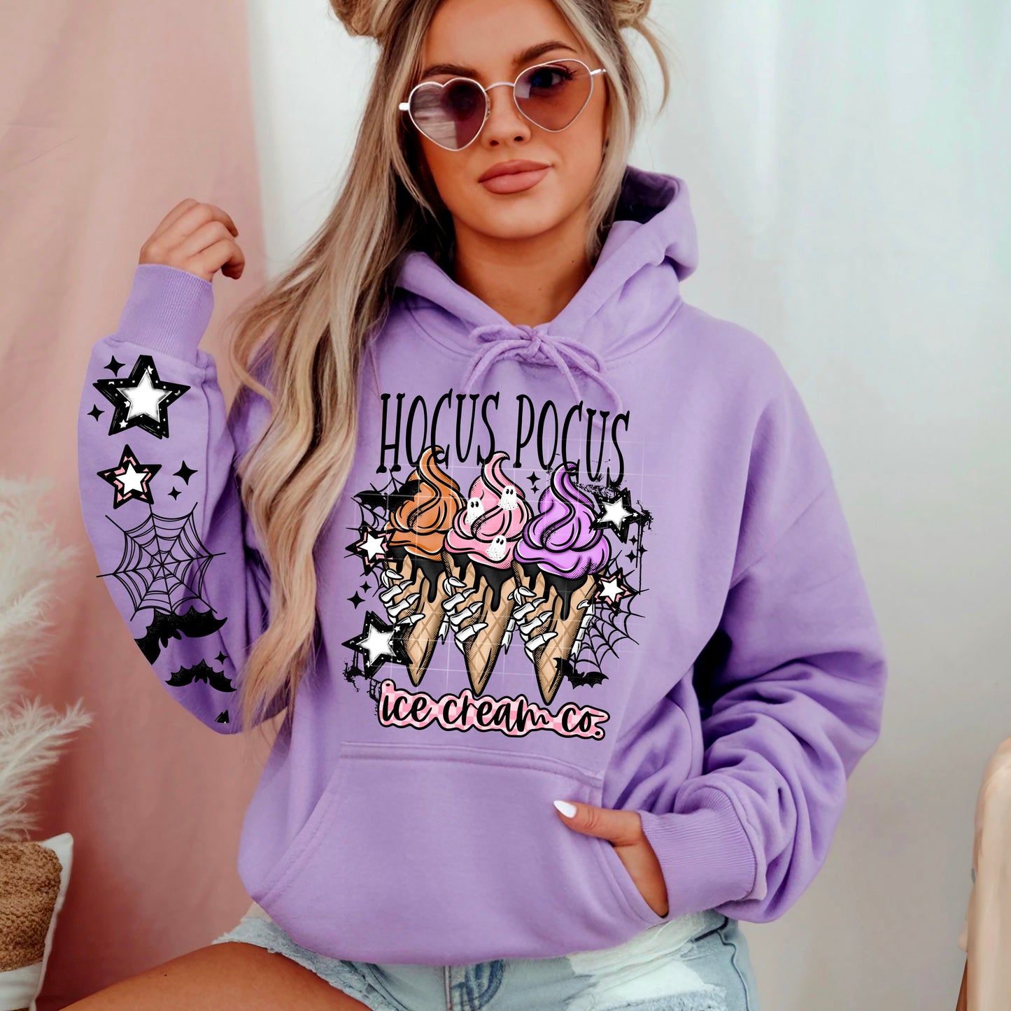 HP Ice Cream Co. (Sleeves not included) - DTF TRANSFER
