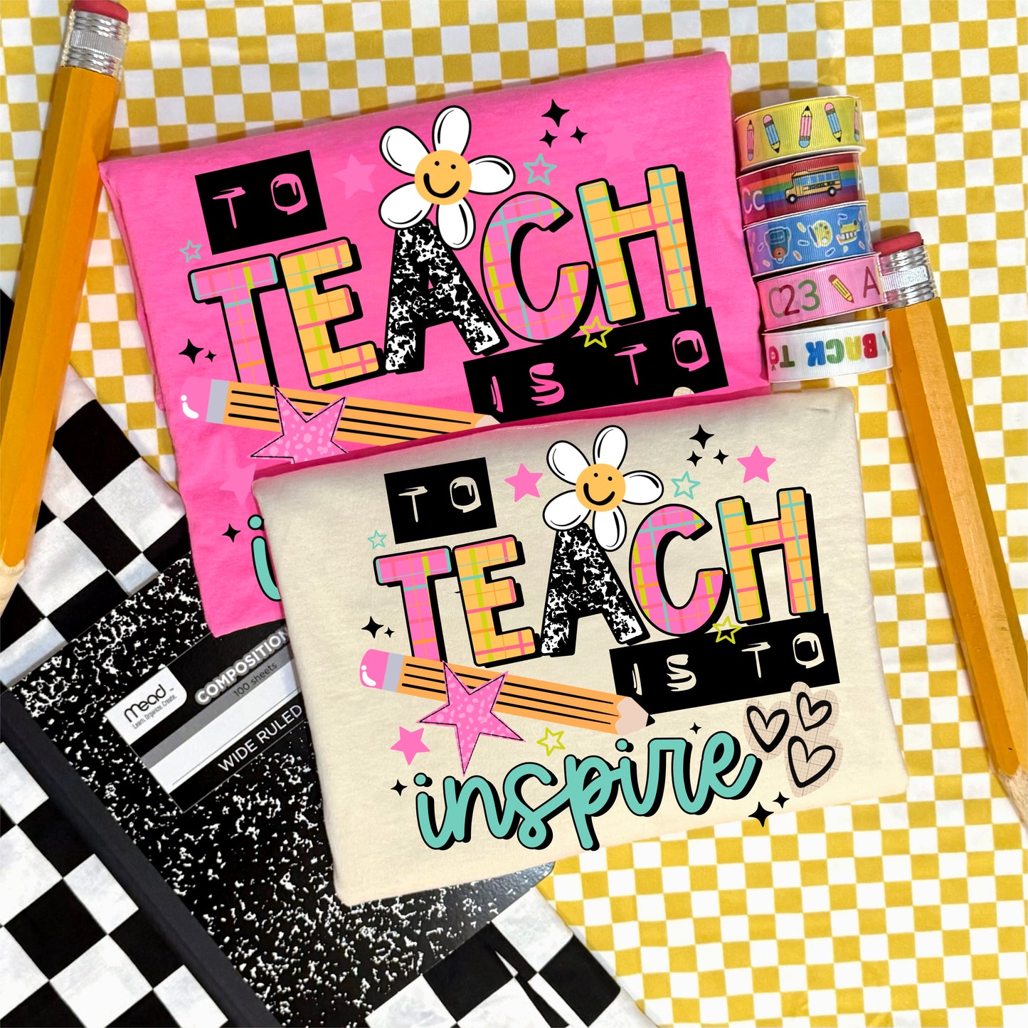 To Teach is to Inspire - DTF TRANSFERS