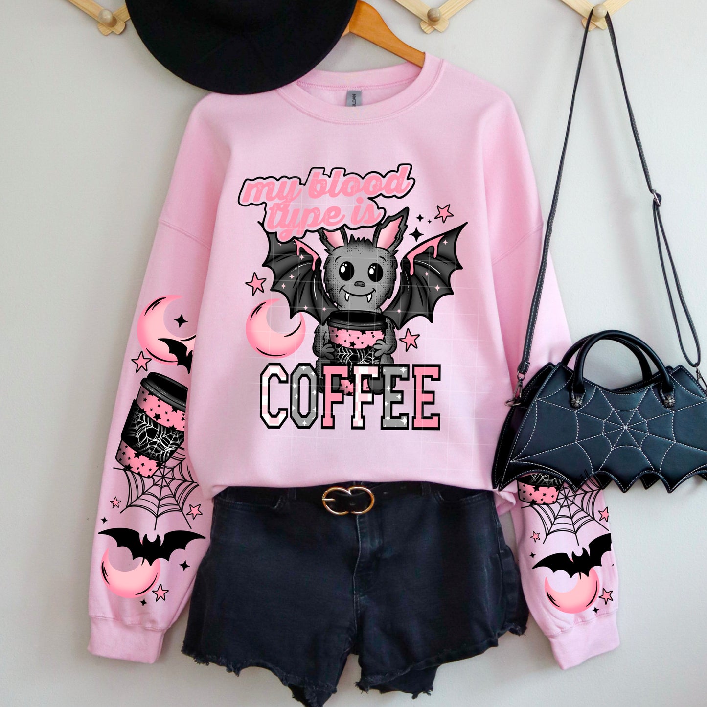 Coffee Bat (Sleeve not Included) - DTF TRANSFERS