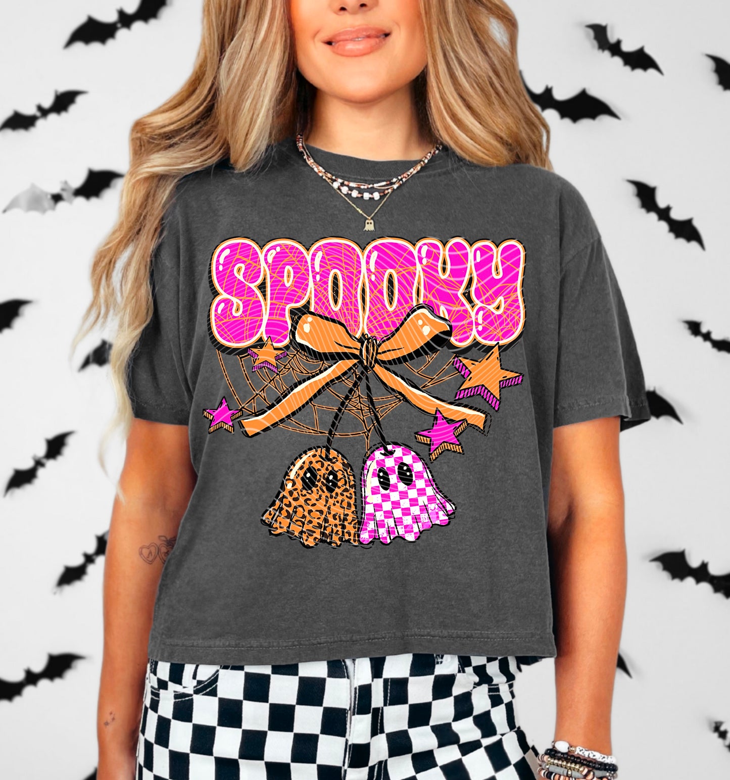 Pink Spooky - DTF TRANSFER