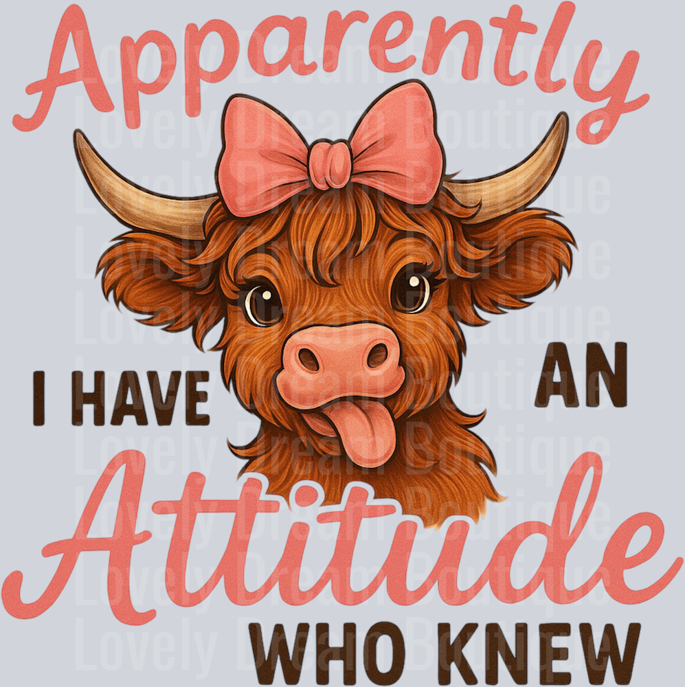 Apparently I Have an Attitude