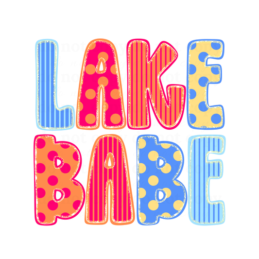 Lake Babe - DTF TRANSFERS