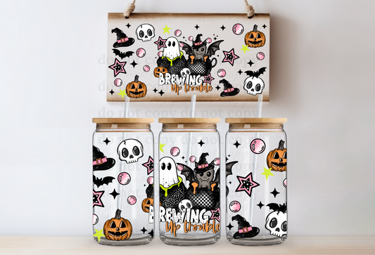 Brewing up trouble - UV DTF Cup Wrap