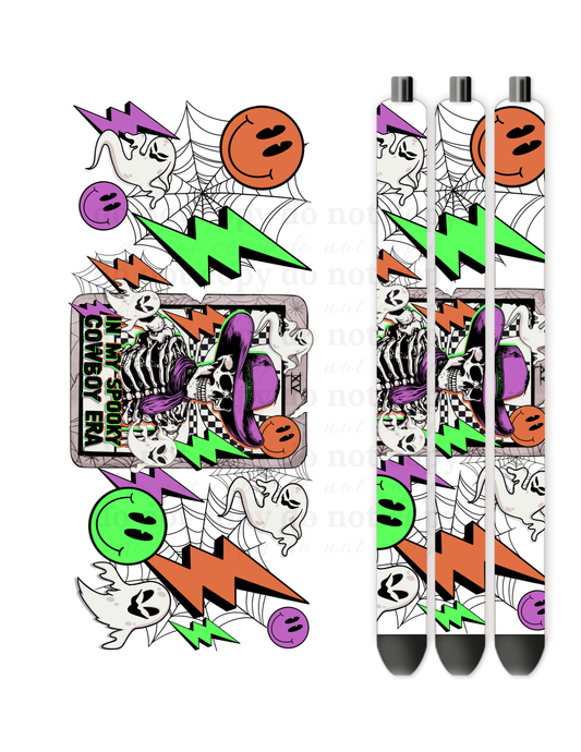 In my spooky cowboy era - Pen wraps