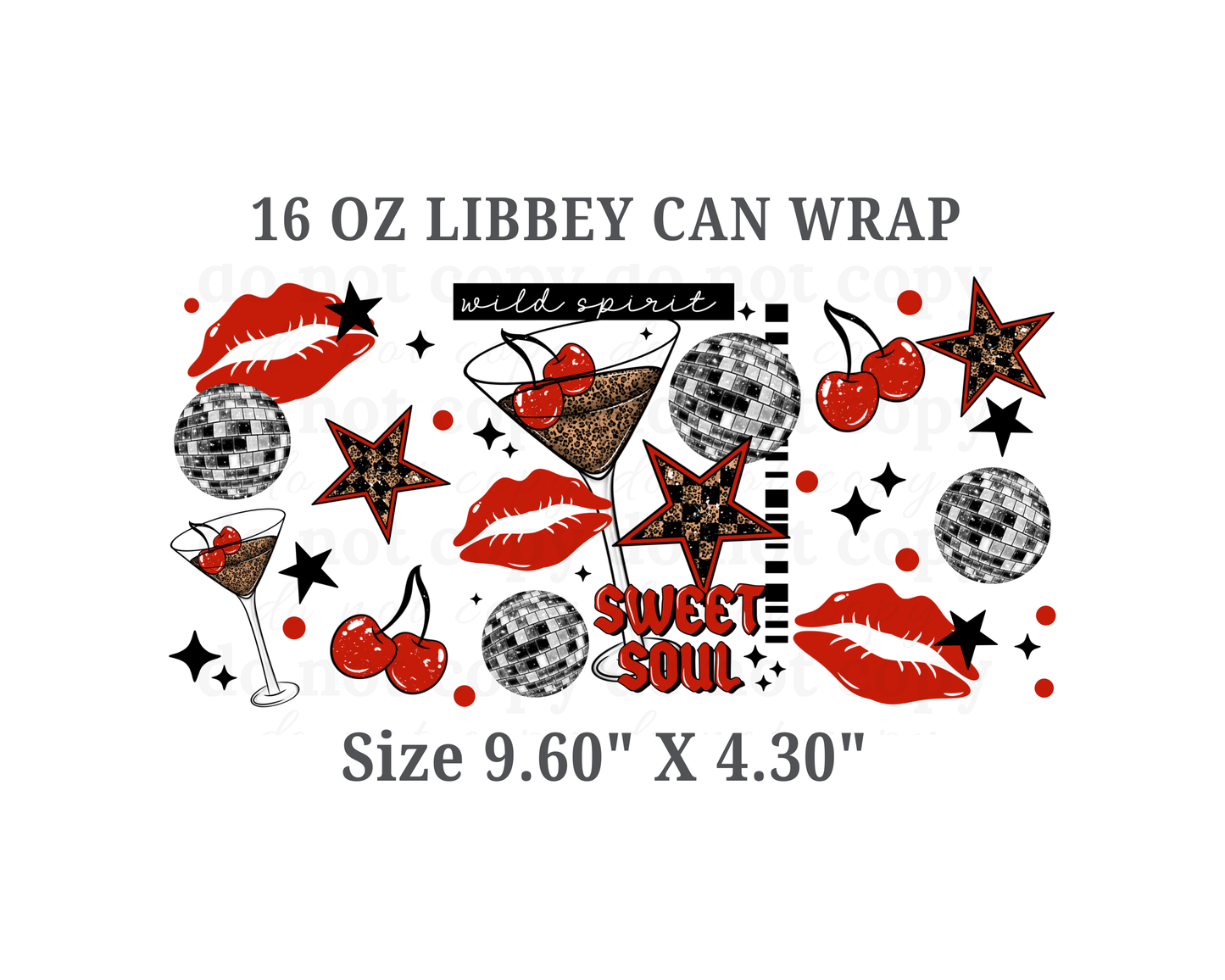 A53 - UV DTF 16oz Cup Wrap