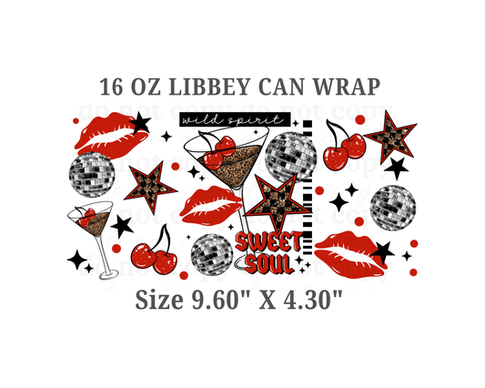 A53 - UV DTF 16oz Cup Wrap