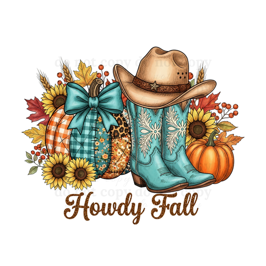 Howdy Fall - DTF TRANSFERS