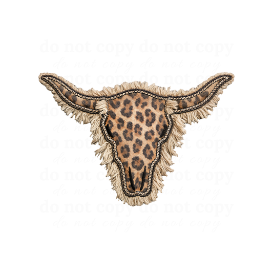 Bull skull - DTF TRANSFERS