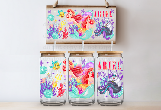 Ariel - UV DTF Cup Wrap