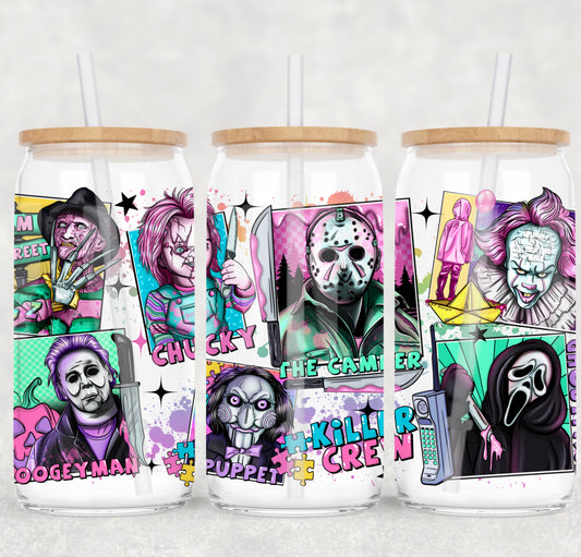Killer Crew - UV DTF Cup Wrap