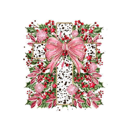 Christmas Cross - DTF TRANSFERS