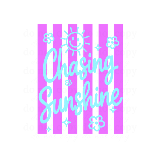 Chasing Sunshine - DTF TRANSFERS