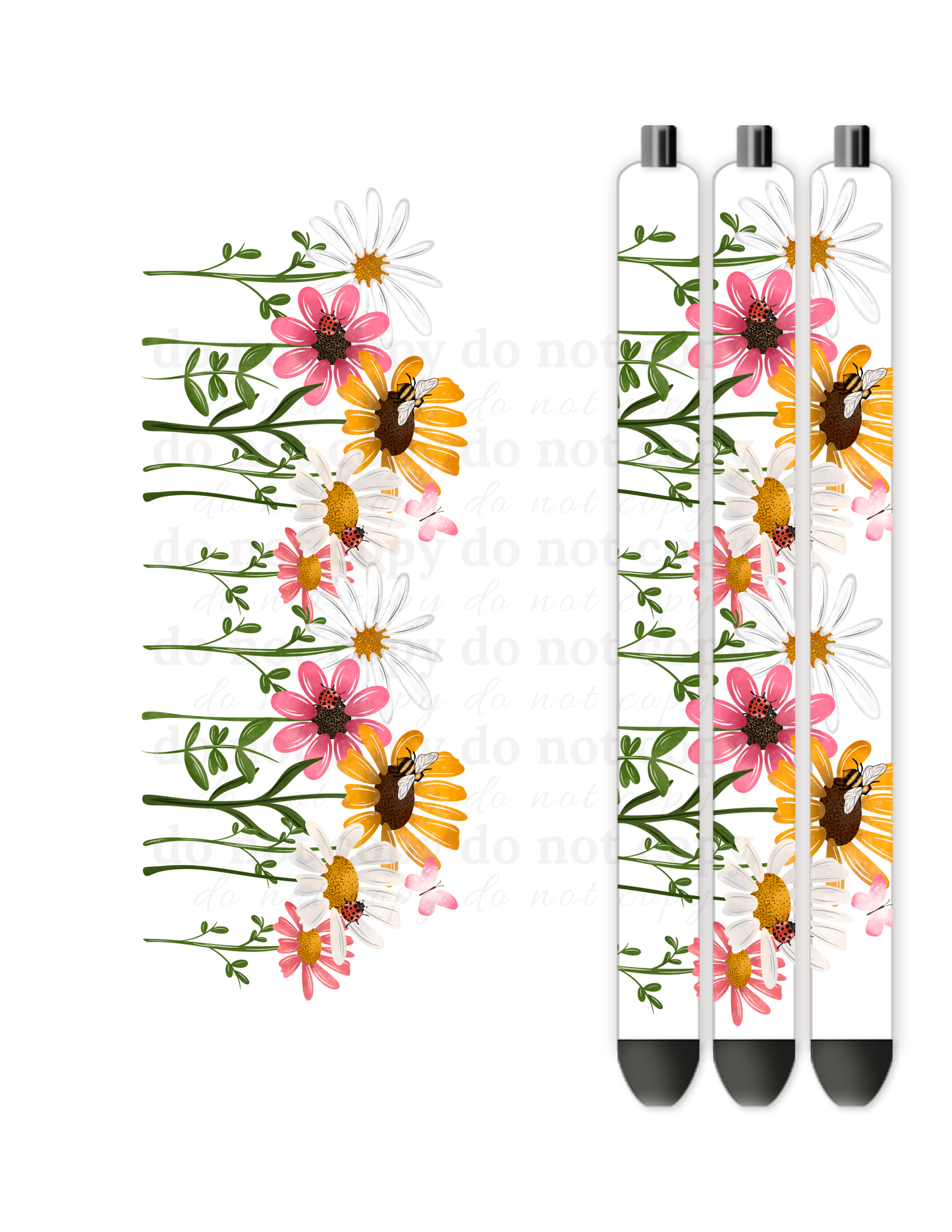 Wildflowers - Pen wraps