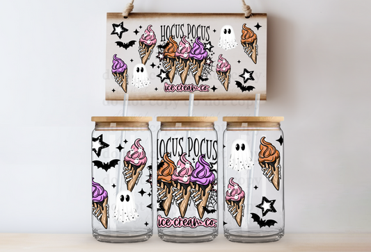 HP Ice Cream Co.  - UV DTF Cup Wrap