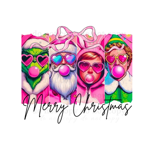 Merry Christmas - DTF TRANSFERS