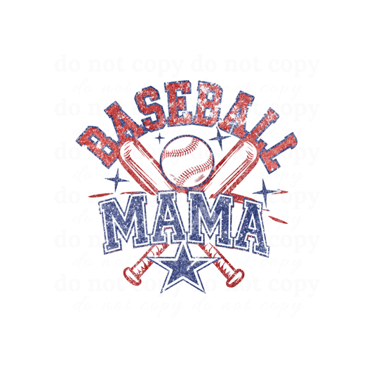 Baseball Mama - DTF TRANSFERS