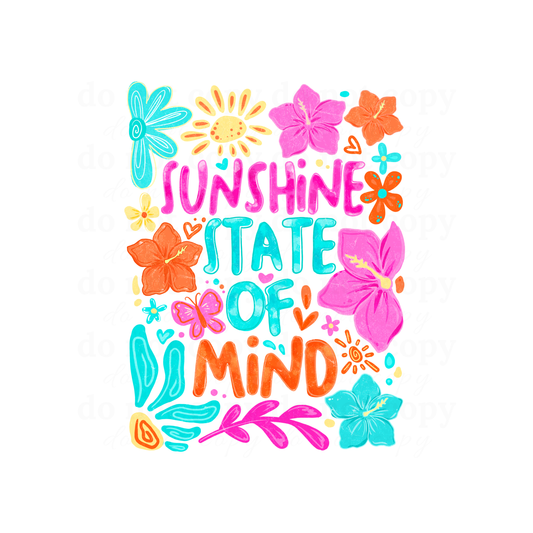 Sunshine state of mind - DTF TRANSFERS
