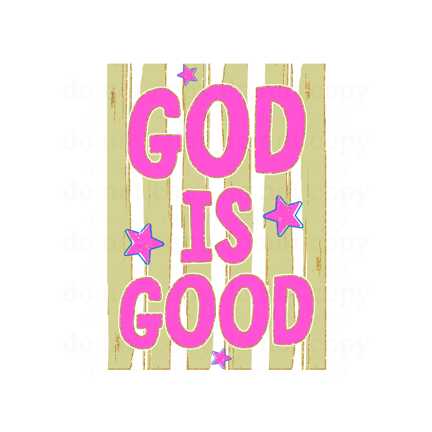 God Is Good - DTF TRANSFERS