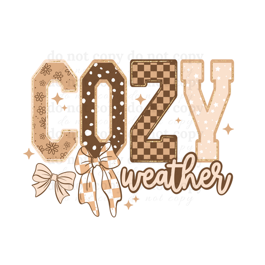 Cozy Weather - DTF TRANSFERS