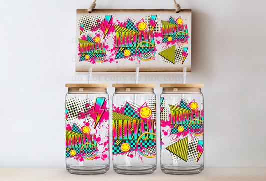 Nirvana - UV DTF Cup Wrap