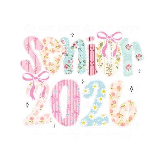 Senior 2026 - DTF TRANSFERS