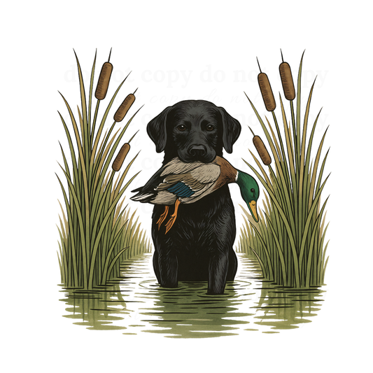 Hunting dog - DTF TRANSFERS