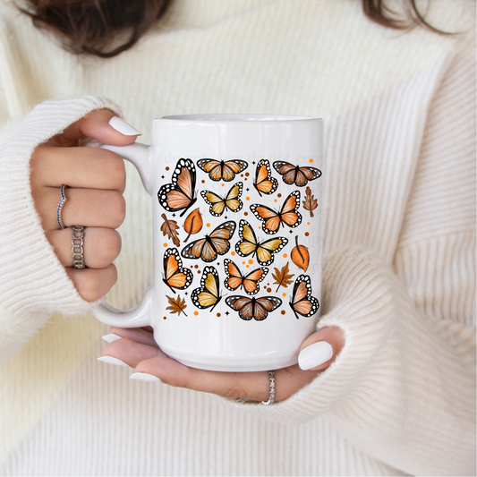 Butterflies - UV DTF 4" Decal