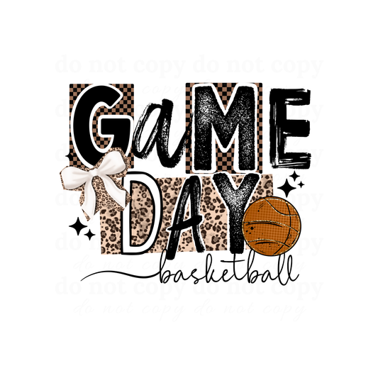 Game Day Basketball - DTF TRANSFERS