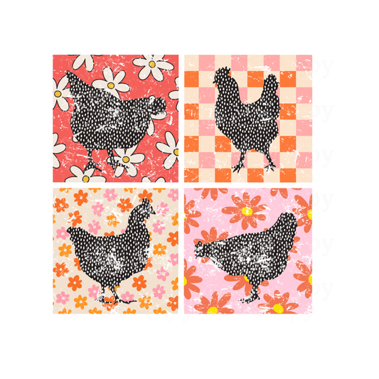 Chickens - DTF TRANSFERS