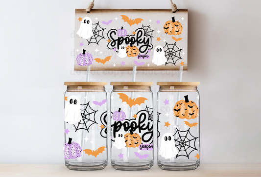 Spooky Season - UV DTF Cup Wrap