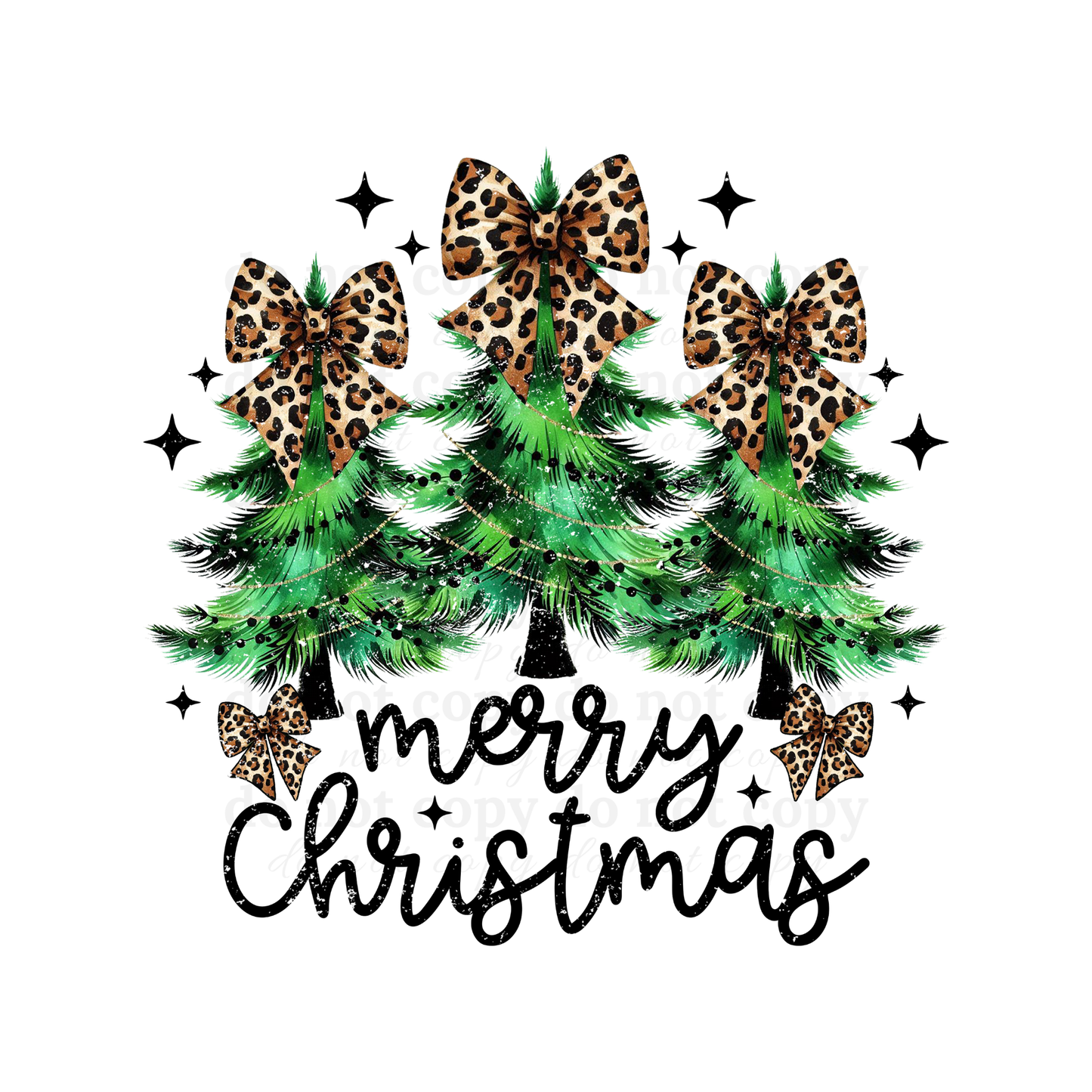 Merry Christmas - DTF TRANSFERS