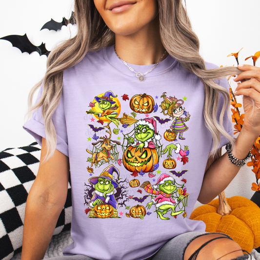 Spooky Green Guy - DTF TRANSFERS